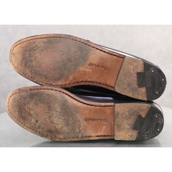 Cole Haan Pinch Men's Tassel Loafers Shoes Size 12 B Leather Black - Picture 9 of 11